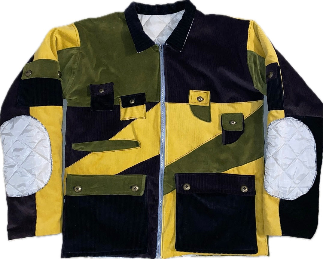 Yenim Technique utility corduroy jacket.