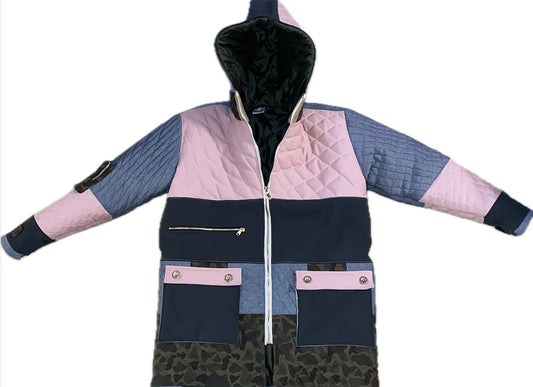 Yenim Quilted medium weight patch parka