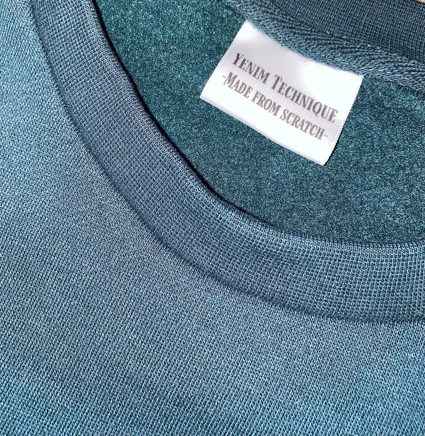 Yenim Script crew neck sweater