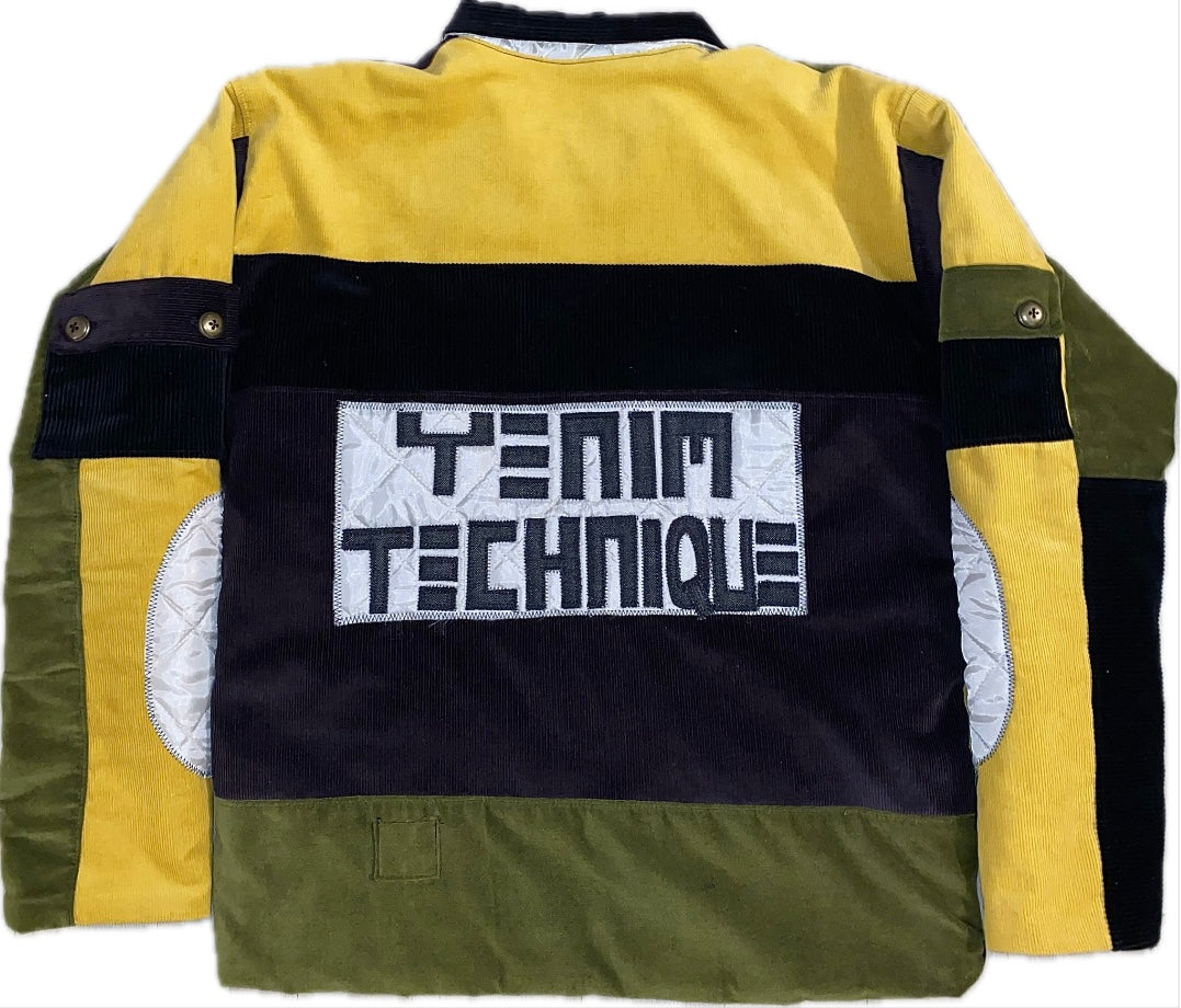 Yenim Technique utility corduroy jacket.