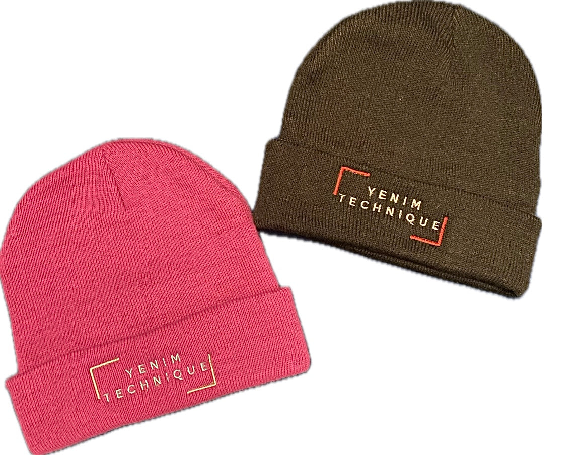 Yenim Technique bracket logo beanie